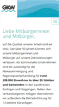 Mobile Screenshot of gkw-wendlingen.de